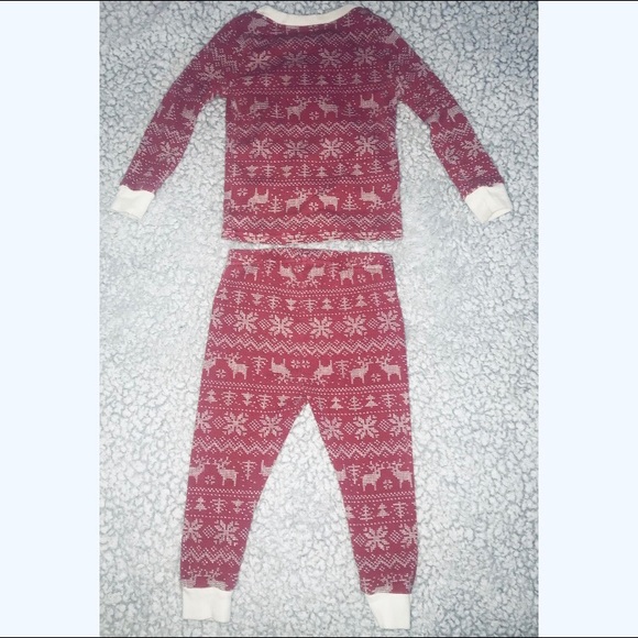 Matching Christmas Snowflakes Pajama Set 18 Months - Picture 4 of 8